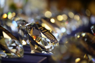 Beautiful diamond awards were presented to Truancy Diversion Program volunteers