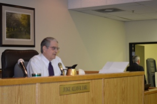 District Court Judge Allan R. Earl during construction defect sweeps.