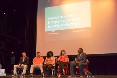 Nevada Eighth Judicial District Court Judge William Voy who presides over juvenile cases was on a panel along with Nevada Assemblyman Tyrone Thompson, Dr. Tiffany Tyler, Dr. Tammy Malich and Clark County Department of Juvenile Justice Services Director Jack Martin.