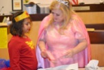 Eighth Judicial District Court family Judge Cynthia Giuliani transformed into a fairy godmother to make adoptions dream come true for 21 children on Halloween. She received a beautiful thank you card from one of the superheroes who was adopted.