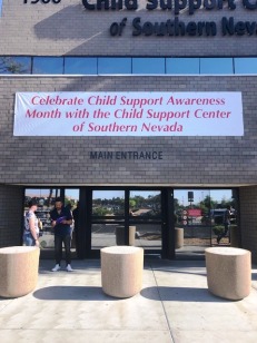More than 850 people attended the event to take advantage of a variety of child support related services presented in a one-stop-shop format.