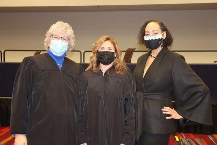 Judge Mary Perry, Judge Stacy Rocheleau, Judge Erika Ballou